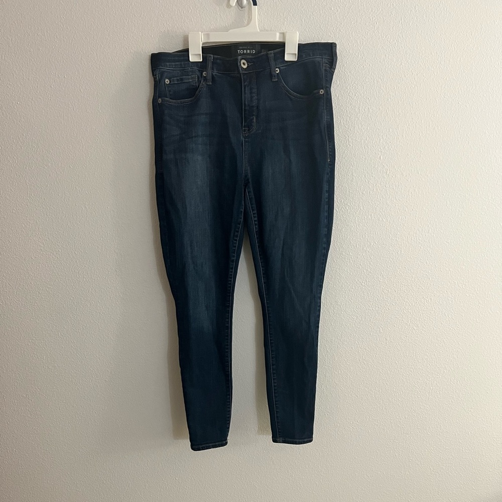 Sky high skinny jeans torrid